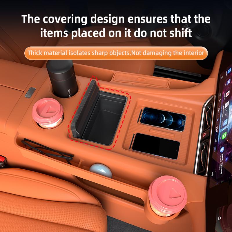 For Aito M8 5/6seat 2025 2026 Central Control Panel Protect Storage Center Armrest Hidden Box Cup Holder Organizer Interior