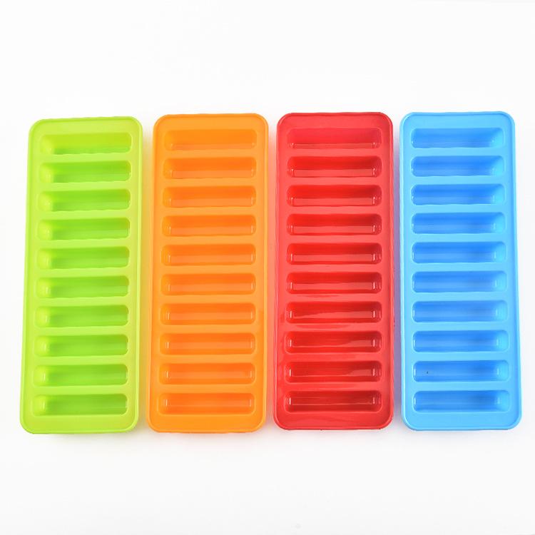 1PC Summer Artifact Silicone Ice Cube Tray Mold Fits for Water Bottle Ice Cream Markers Tools 6