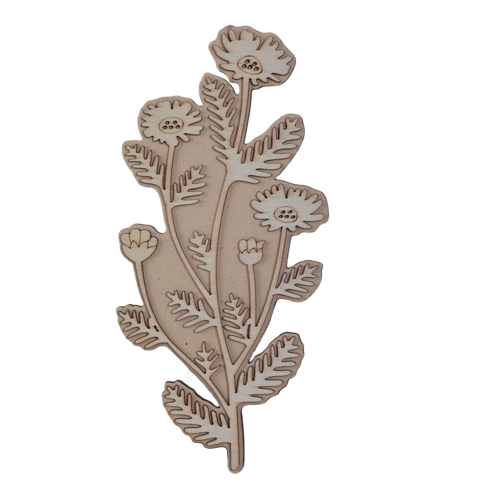 

Штамп с растением Ретро штамп с цветком Деревянный штамп Декоративный штамп с растением Штамп для DIY искусства и ремесла для скрапбукинга и живописи A