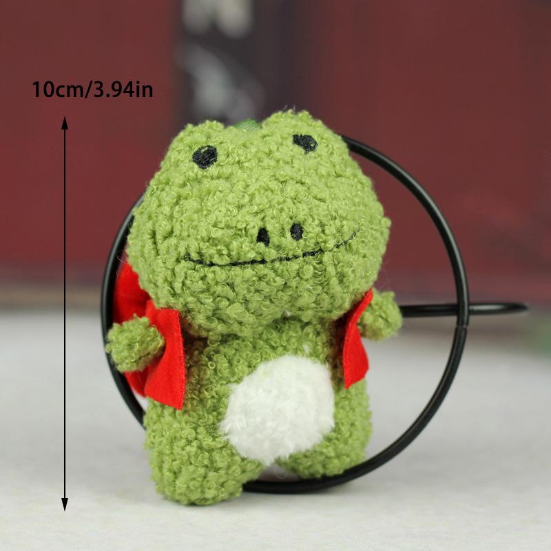1Pcs Cute Little Frog Plush Toy Pendant Doll Car Keychain Pendant Bag Pendant Children'S Gift