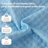 Cooling Ice Silk Pillowcase Solid Color Bean Fabric Summer Air Con Washable Home Use Plain Pillow Cover Without Pillow