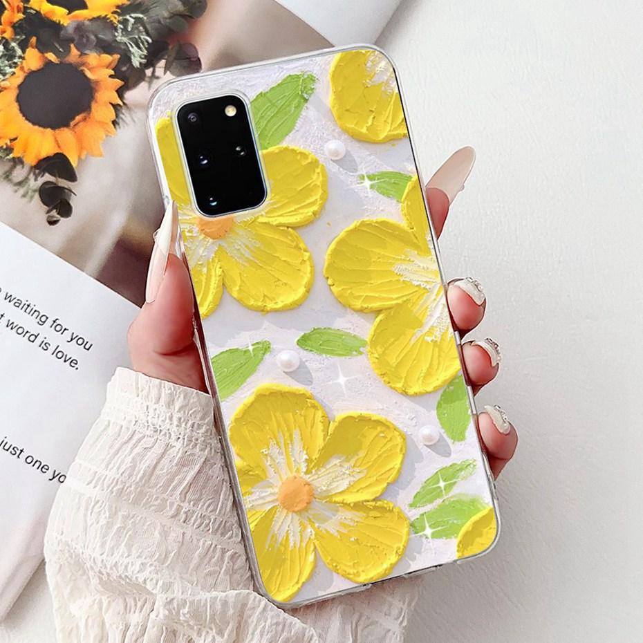 Cute Painting Phone Case For Samsung Galaxy S20 S20+ S20 FE 5G Soft Silicone TPU Covers For Samsung S20 S 20 Plus S20FE Bumpers