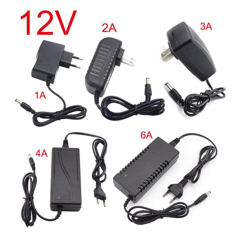 AC 220V to DC 5V 9V 12V 24V 1A 2A 3A 4A 6A 1000ma Power Supply Adapter Transformer led strip driver wall Charger EU AU plug