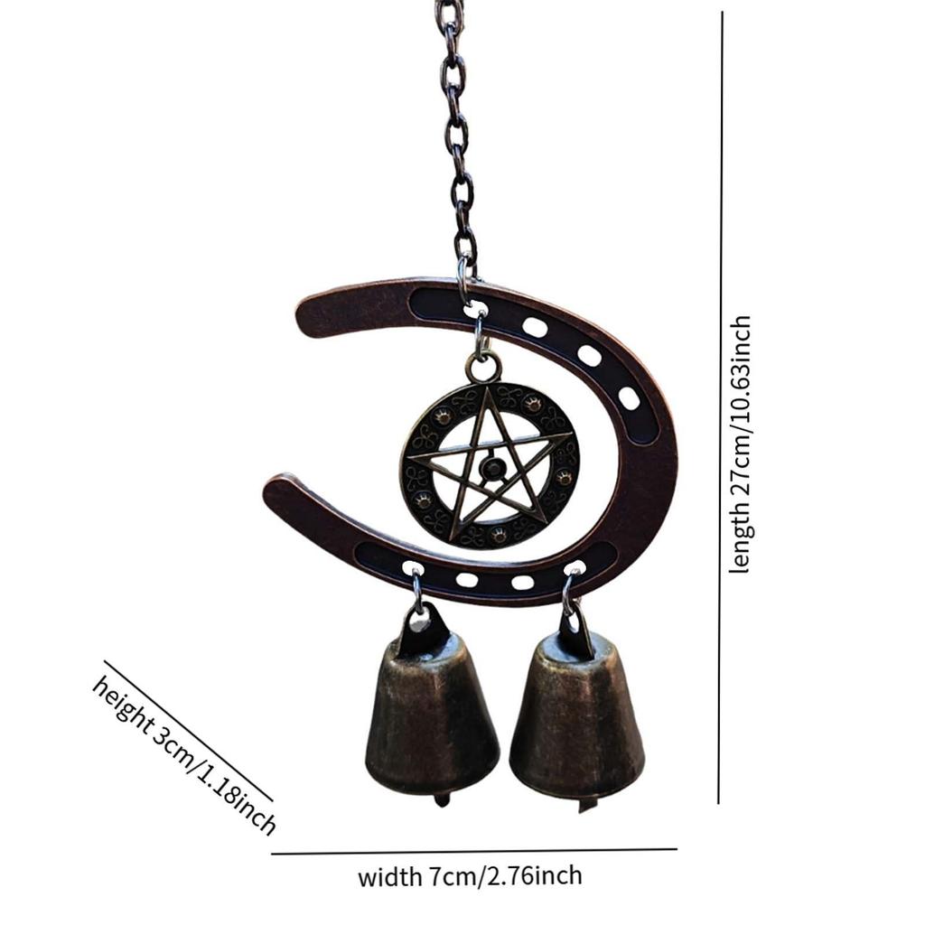 Metal Hanging Wind Chime Wind Chime for Outside Compact Gift Memorial Windchime for Farm Home Wedding Balconies Front Door