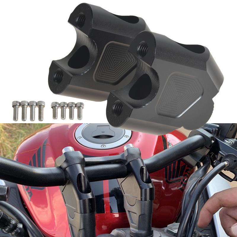 

Honda CB400/CB500X/NC750/CB650/CB1100RS Handlebar Riser Rearward Adapter