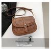 2024 Retro Satteltasche - Elegante, Nischendesign Schulter- & Umhängetasche für Damen