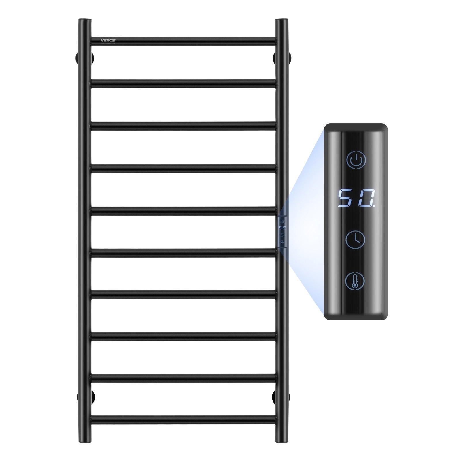 VEVOR 10 Bars Towel Warmer Rack