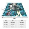 Monster High Decke Draculaura Flanell Neuheit Warme Überwurfdecke für Bettwäsche Wohnzimmer Textildekor Picknickdecke Coraline