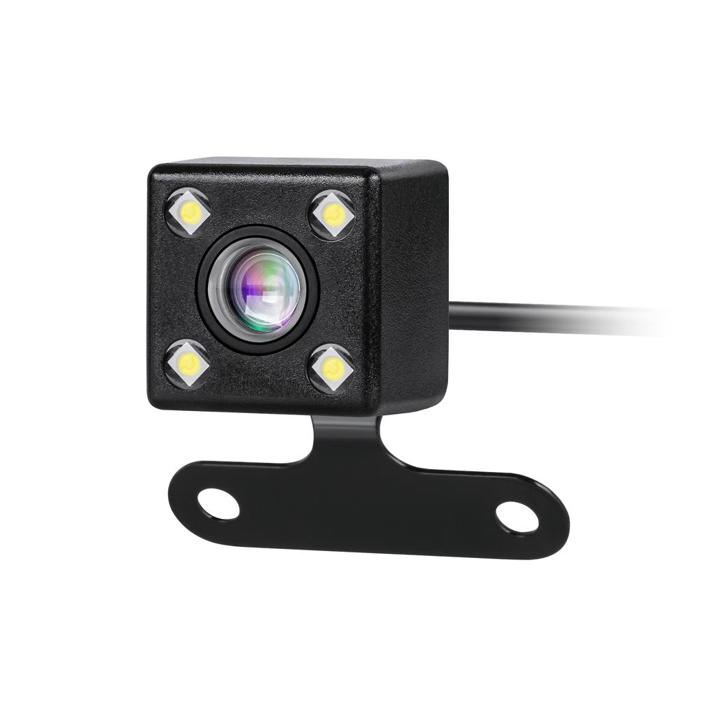 Car reversing camera mirror recorder