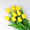 1PC 34cm PU Tulip Real Touch Artificial Flowers Tulip Bouquet for Christmas Halloween Wedding Home Party Decoration Fake Flowers