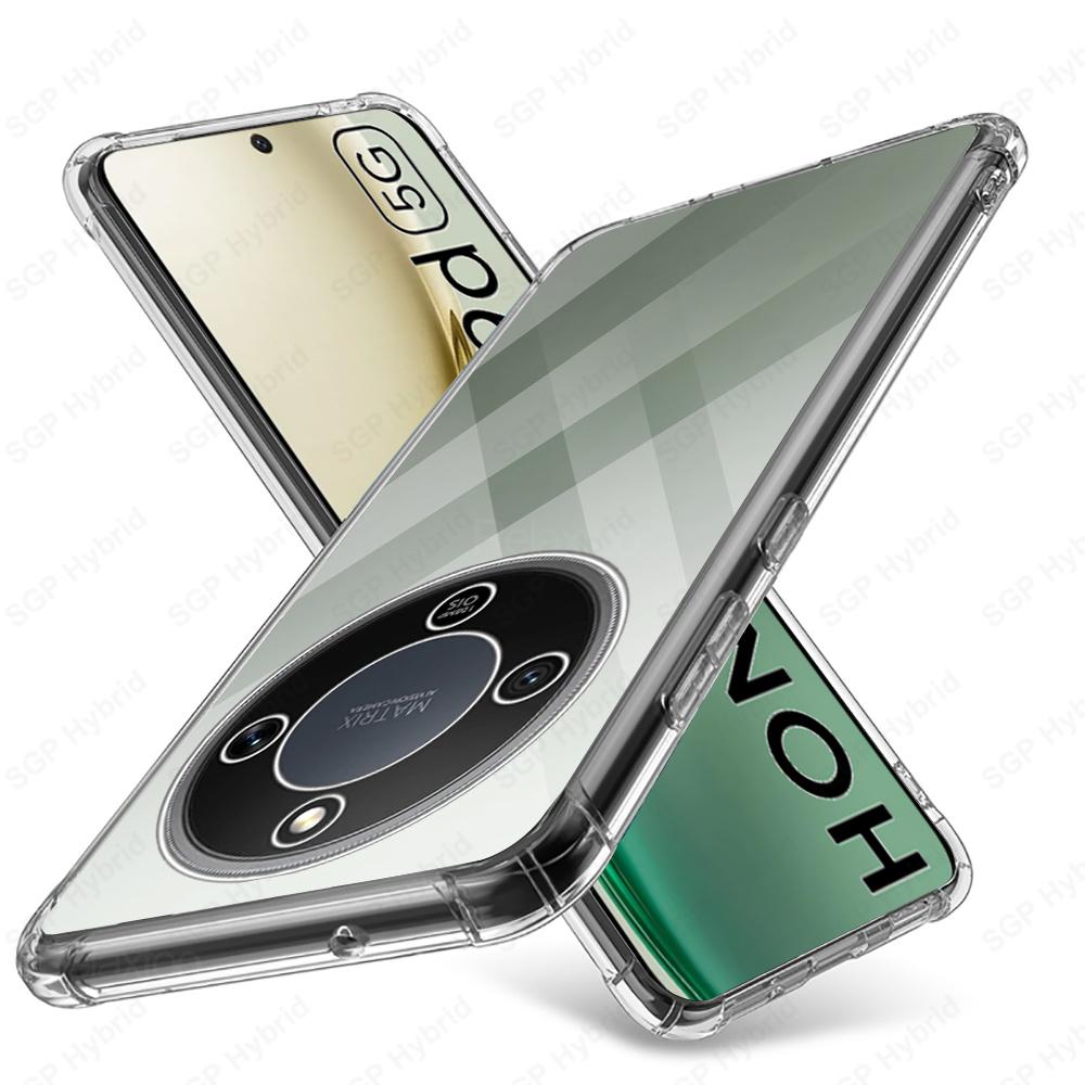 

Ударостійкий броньований чохол для Honor X9d HonorX9d Honer Honar X9 D X 9d 5G Global Прозорий силіконовий чохол для телефону Прозорий Fundas Coque For Honor X9d 5G прозорий