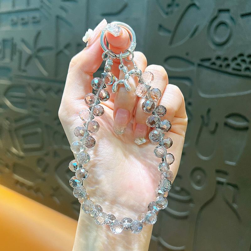 

Кришталеві бісерні підвіски для мобільного телефону, прикраси для багажу, брелоки