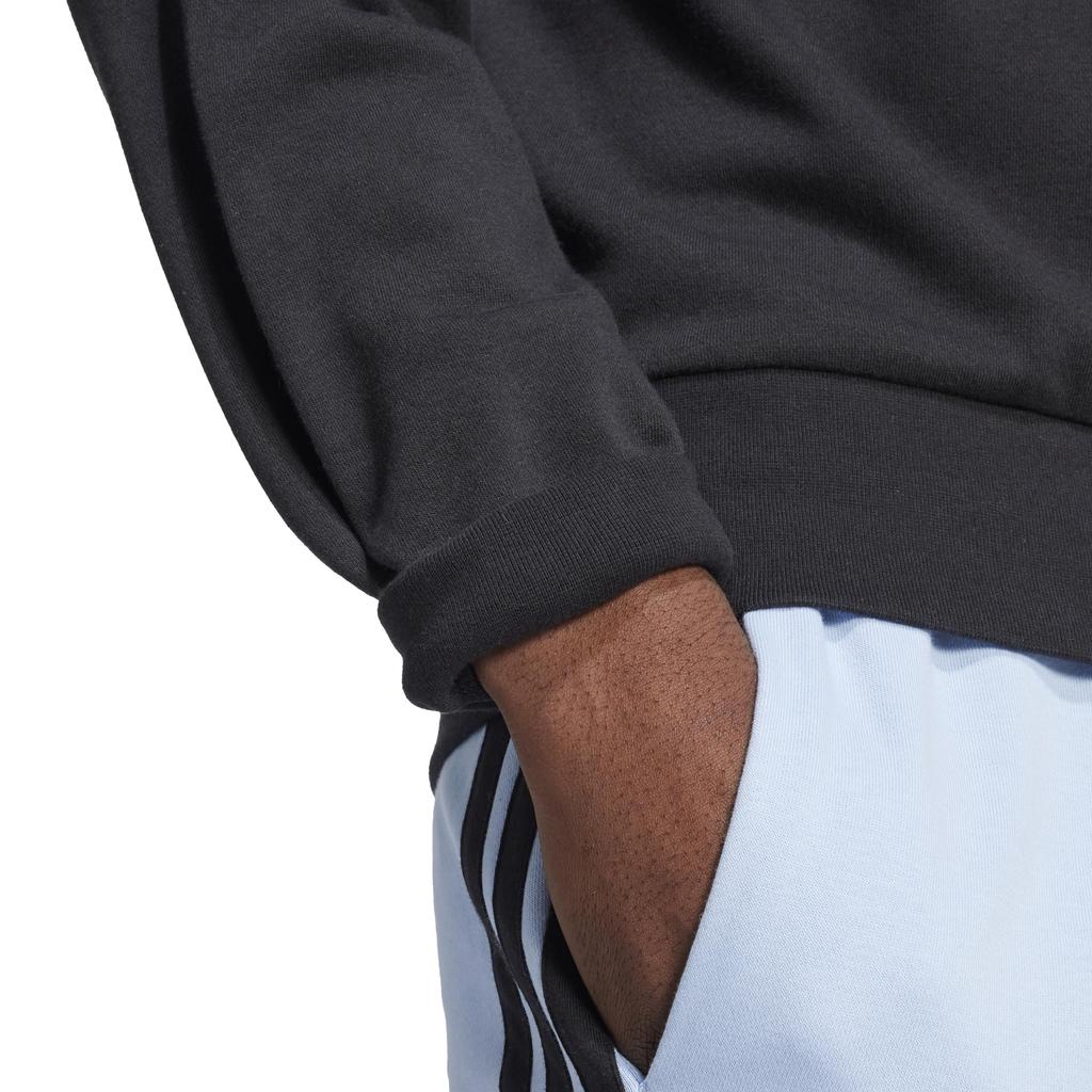 Bluza Adidas Essentials French Terry z dużym logo ECR07 KRG04 Rozmiar L Męska Czarna/Biała (JE8949)