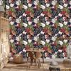 Colorful Flowers Wallpaper for Living Room and Bedroom 50x1000