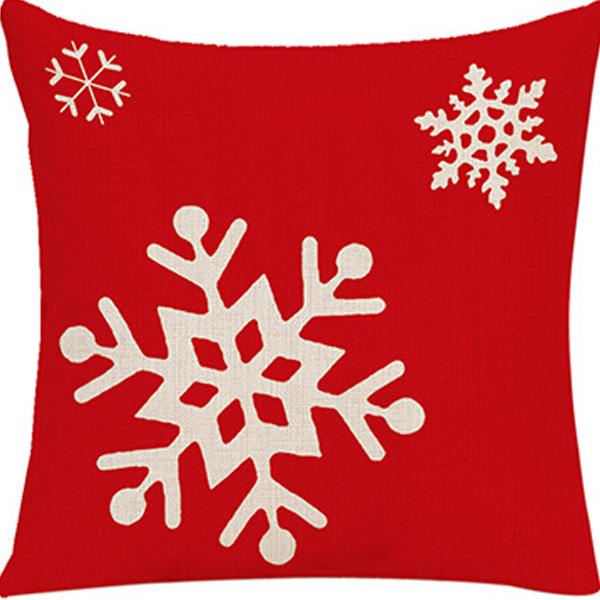 Federa Cuscino con Stampa Natalizia Decorazione Soggiorno Casa Babbo Natale Abbraccio Nuovo Divano Cuscino di Natale