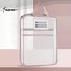 Multi-purpose Storage Kits Transparent Nylon Document Bag, Portable Lightweight Mesh File Organizer with Zipper Pouches And Strap, Large Capacity