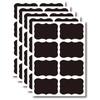 48/96pcs Blackboard Stickers White Pens Marker Waterproof Chalkboard Kitchen Spice Label Sticker Home Jars Bottles Tags Labels