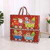 Large Size Gift Bag Non Woven Christmas Gift Bag Holiday Present Packaging Bag Hot Pressed For Large Sized Gifts Christmas Gift