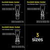 Acrylic Fish Tank Duckbill Nozzle Adjustable Aquarium Filter Pump Rotating Water Outlet Return Pipe Connector Plumbing Fitting