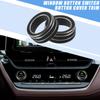 A ABSOPRO AC AC Air Conditioning Climate Control Switch Knob Covering Trim for Toy