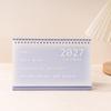 [TG835]2027 Ins Style Calendar Simple Fresh & Creative Desktop Decoration Plan Check In Ornament Office School Supplies