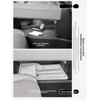 For BYD Ti 7 2025 2026 Silicone Storage Compartment Under Armrest Box And Rear Exhaust Hole Interior Accessories