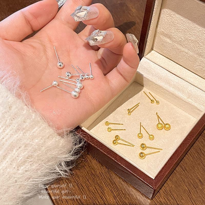 Boucles d'oreilles minimalistes en argent S925 - Bijoux élégants et confortables pour femmes