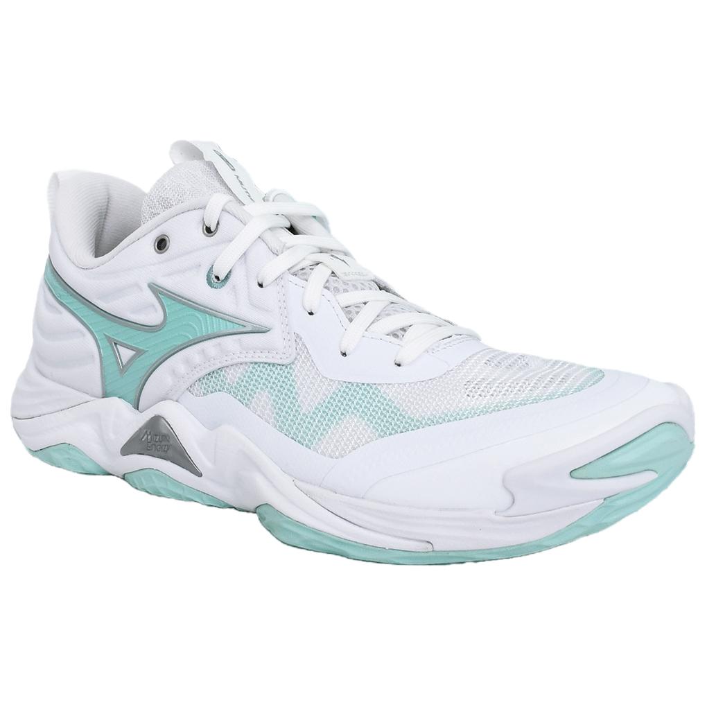 Mizuno  Wave Momentum Elite White Blue Tint Women Sneakers V1GC251245