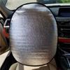 43*50cm Car Steering Wheel Cover Sun Shade Side Window Sun Visors Heat Reflector