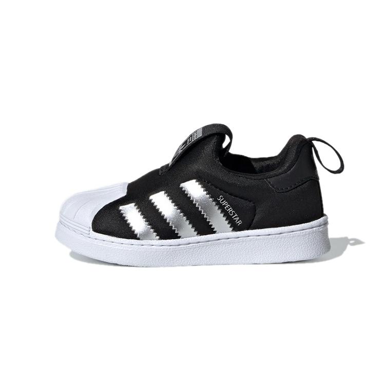 Adidas Originals Superstar 360 I 360 I Comfortable Abrasion Resistant Low top Skateboard Shoes Black Infant And Toddler EE6281