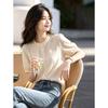Women's Ruffled Lace Collar Short Sleeve Blouse