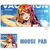New Sexy Anime Girls Succubus Albedo Ahegao Leather Mouse Pad Table Mat Gaming XXL 90x45CM Mouse Pad Keyboard Carpet Desktop Mat
