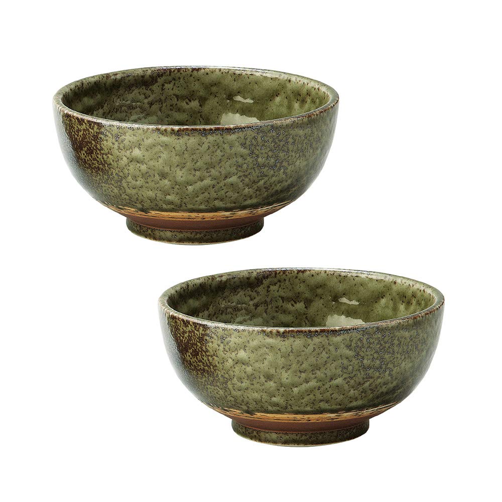 

Tableware East Large 17cm Irabo Bowl of Oribe Kiln-Change (Set 2, Style)