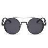 2020 Steampunk Metal Sunglasses with Double Spring Legs - Unisex