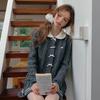 Cest Moidew Cest_Bow Cable Doll Collar Cardigan