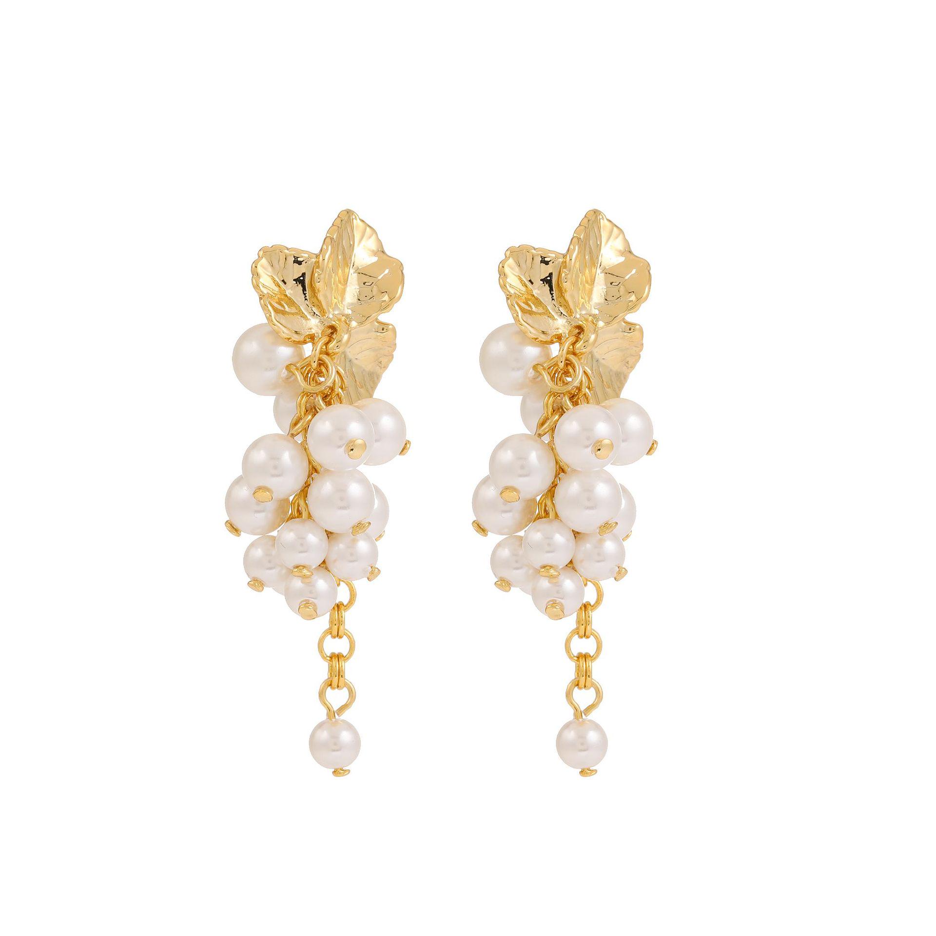 

Retro-Inspired Luxury Tassel Pearl Earrings for Women