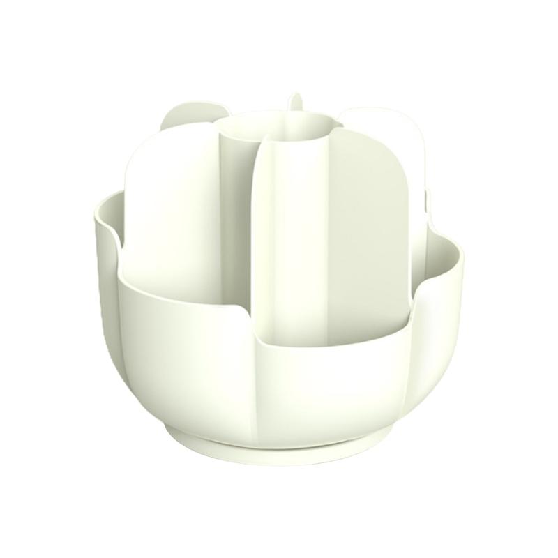 Large-Capacity Rotating Pen Holder Student Stationery Storage Box Desktop Organization Multi-Functional Container Office