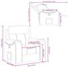 Relax Chair Cloud Grey Fabric