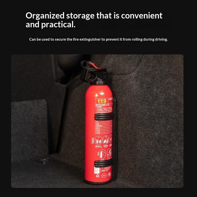 Car Extinguisher Mount Bracket Easy Install ABS Fixed Holder for Auto Emergency Safety Fire Prevention Equipment