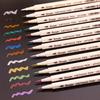 15Colors Metallic Marker Pen Art Marker Soft Brush Pen