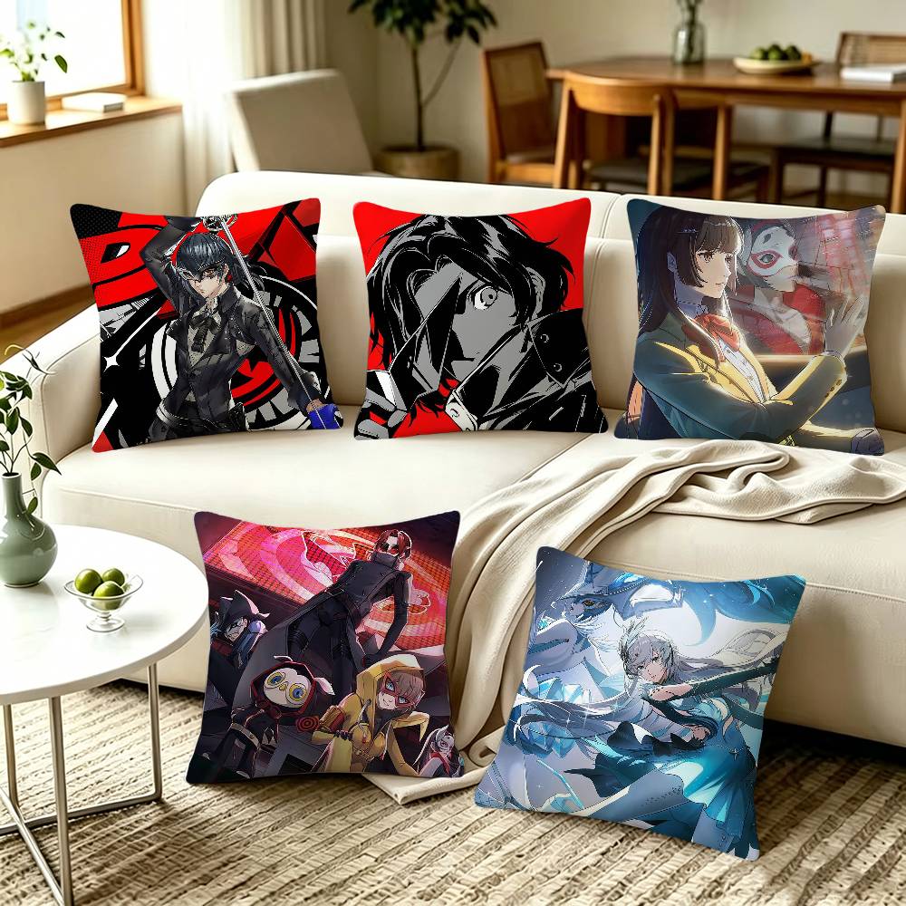 Persona The Phantom X PX Pillow Covers Home Sofa Cushion Covers and Aecorative Custom