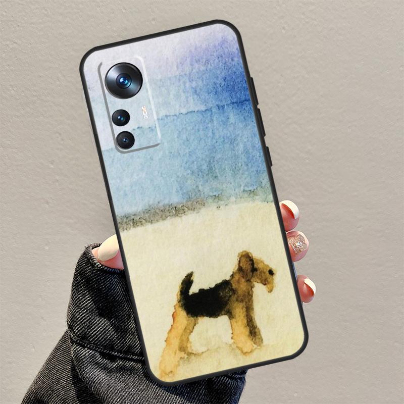 Airedale Terrier Dog Case For Xiaomi 14T 11T 12T 13T Pro 15 13 14 Ultra Cover For POCO F7 F5 F6 X3 X5 X6 X7 Pro