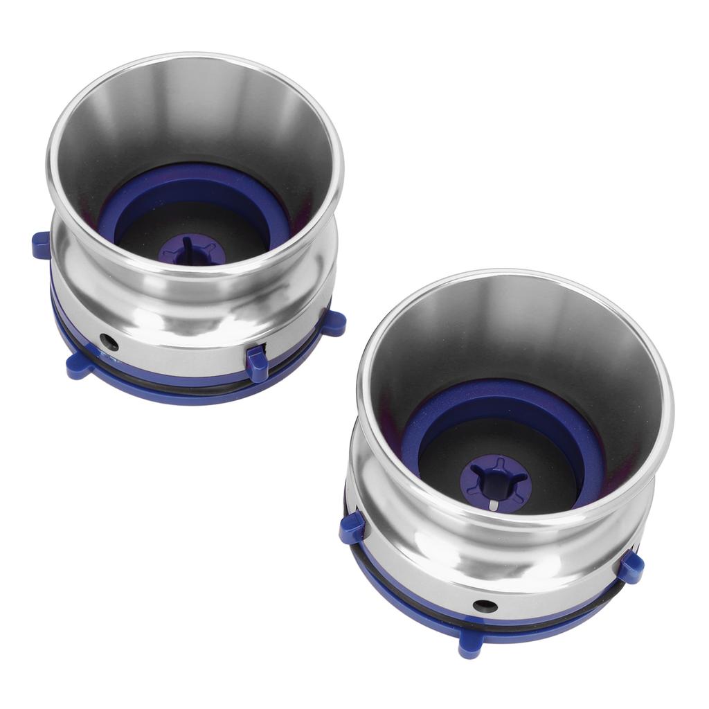 1 Pair NAB Hub Adapters Polished Aluminum Alloy Universal Loading Device 10 Inch Opener for Studer ReVox for Akai Silver