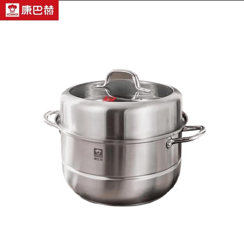 KOBACH 26cm Stainless Steel Steamer Pot
