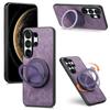 Manetic Bracket Stand Leather Phone Case for Samsung Galaxy S26 S23 S22 S25 S21 Ultra Plus Note20 S23 S24 FE S26 Ultra Cover