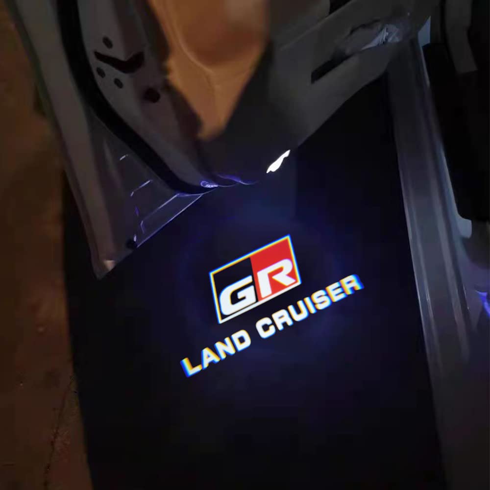 Courtesy Light, Car Courtesy Lamp, Toyota Land Cruiser Rank 300 Series Logo Courtesy Light,