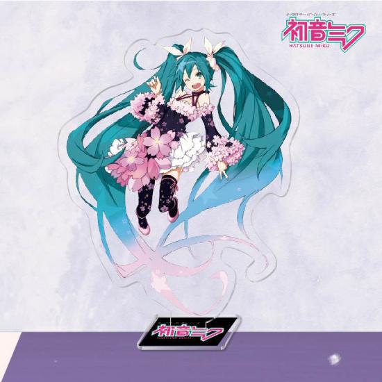 Anime Game Merchandise Hatsune Miku Acrylic Stand Decoration Ornament