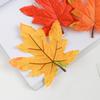 10 stuks Hoge Kwaliteit zijde Esdoornblad Halloween Nieuwjaar Kerst Decoratie Herfst voor Huis Bruiloft Scrapbooking Kunstplant