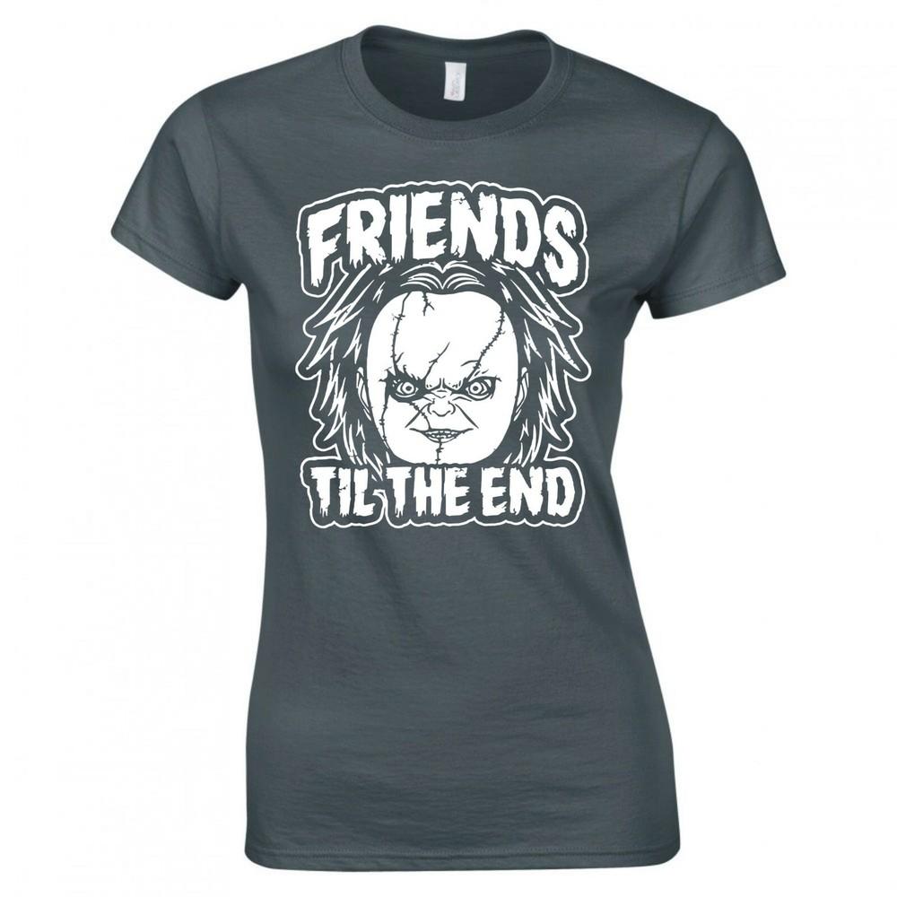 Inspired By Childs Play Friends Til The End Skinny Fit TShirt