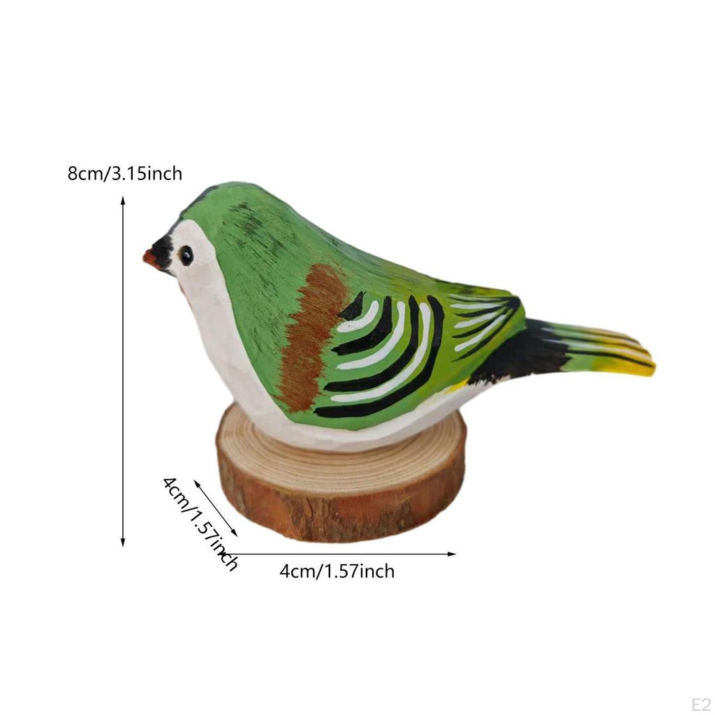 Bird Sculpture with Base for Garden And Desktop Display